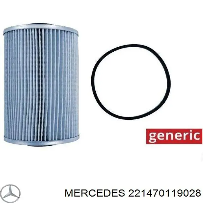 221470119028 Mercedes módulo alimentación de combustible