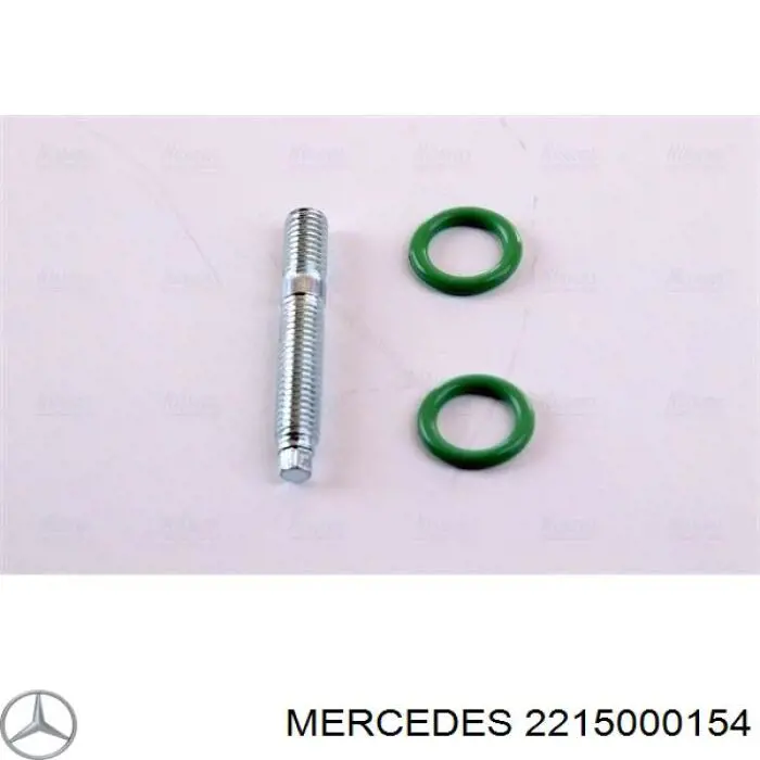 2215000154 Mercedes condensador aire acondicionado