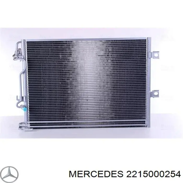 2215000254 Mercedes condensador aire acondicionado