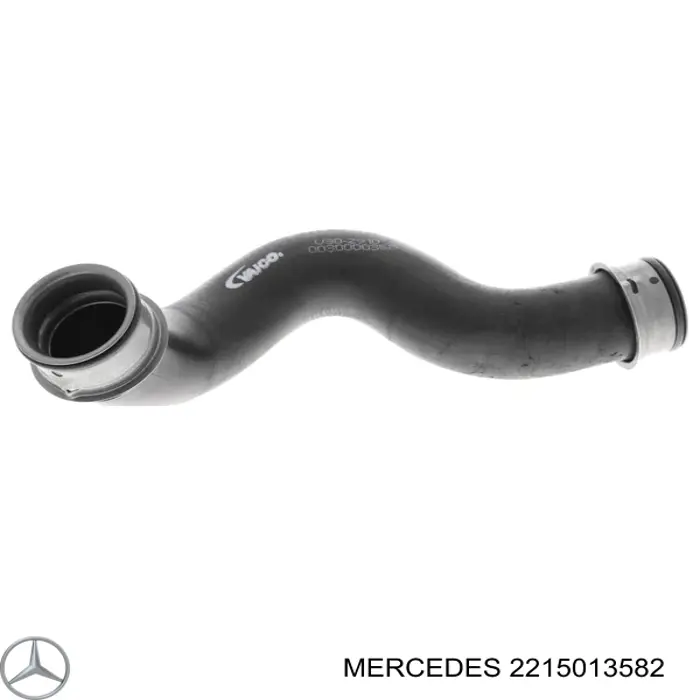 2215013582 Mercedes tubería de radiador arriba