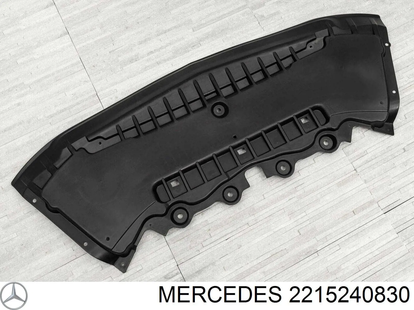 2215240830 Mercedes protección motor delantera