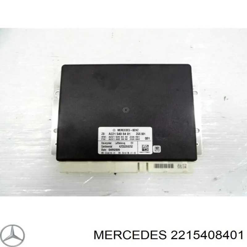 2215408401 Mercedes modulo de control alineacion de eje delantero (ecu)