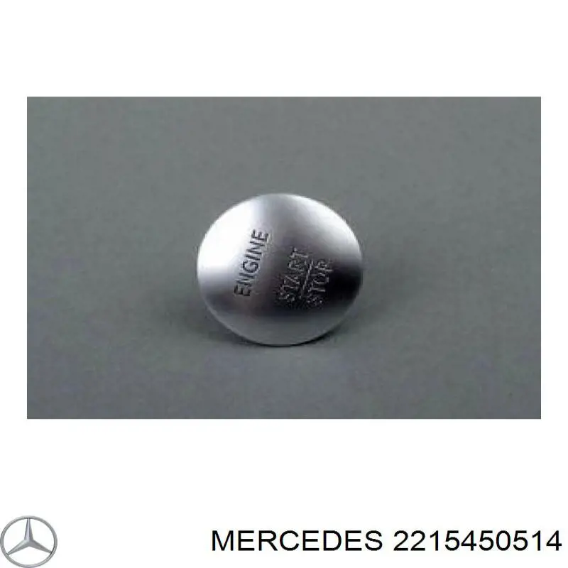 2215450514 Mercedes boton de arranque de el motor