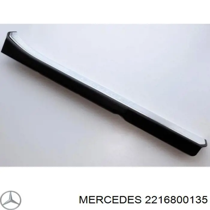 Listón de acceso interior delantero izquierdo Mercedes S (W221)