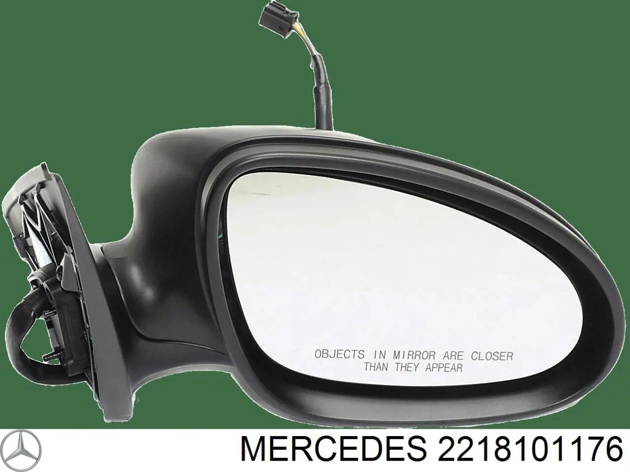 A2218101176 Mercedes espejo retrovisor izquierdo