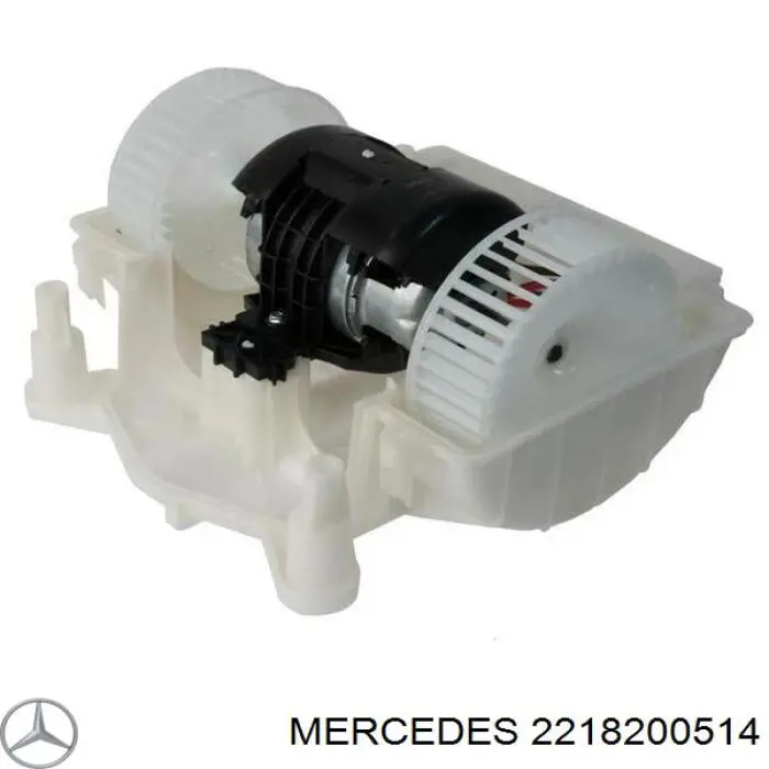 2218200514 Mercedes motor eléctrico, ventilador habitáculo