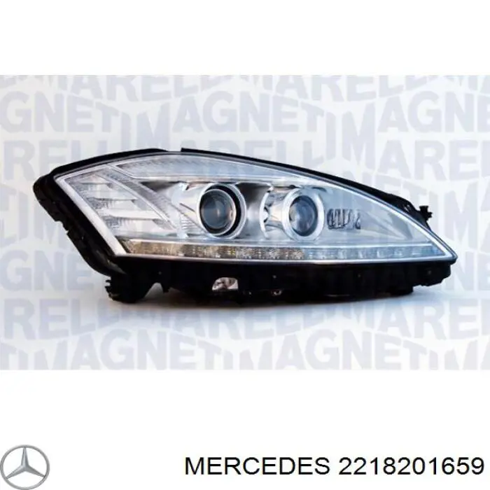 2218201659 Mercedes faro derecho