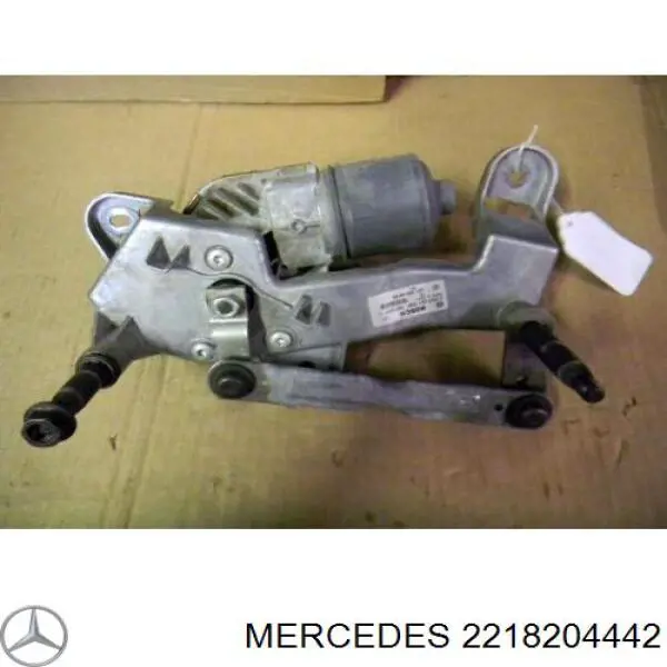 2218204442 Mercedes motor limpiaparabrisas luna delantera derecho