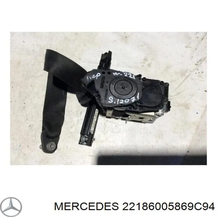 Cinturón de seguridad delantero izquierda Mercedes S (W221)