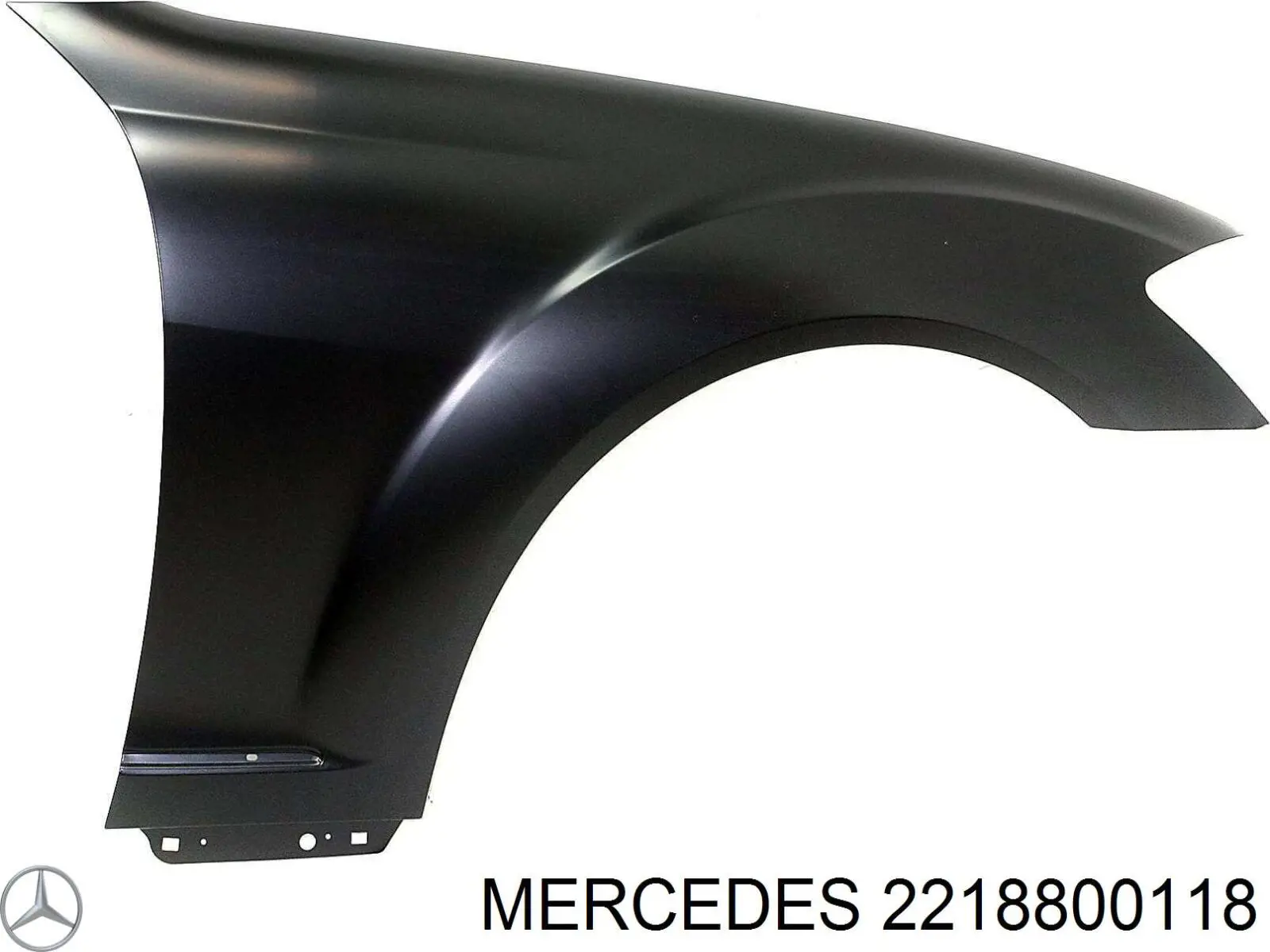 2218800118 Mercedes guardabarros delantero izquierdo