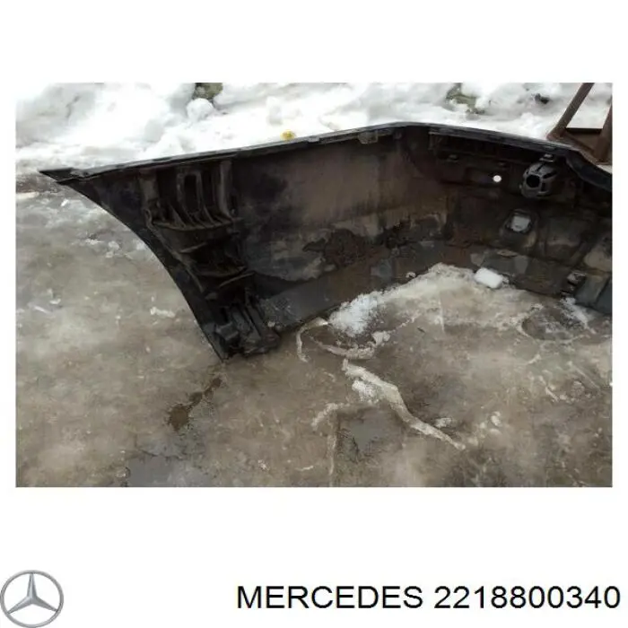 221 880 03 40 Mercedes parachoques trasero