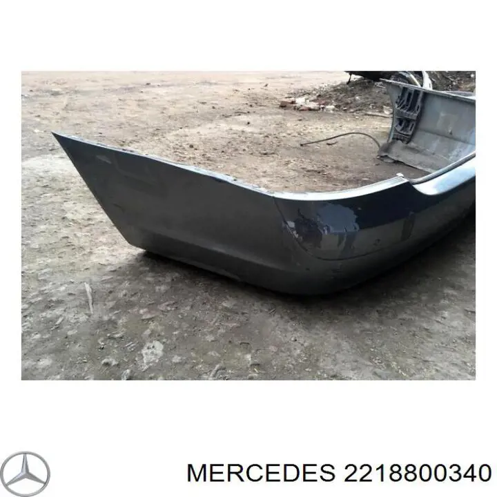Defensa trasero para Mercedes S  W221
