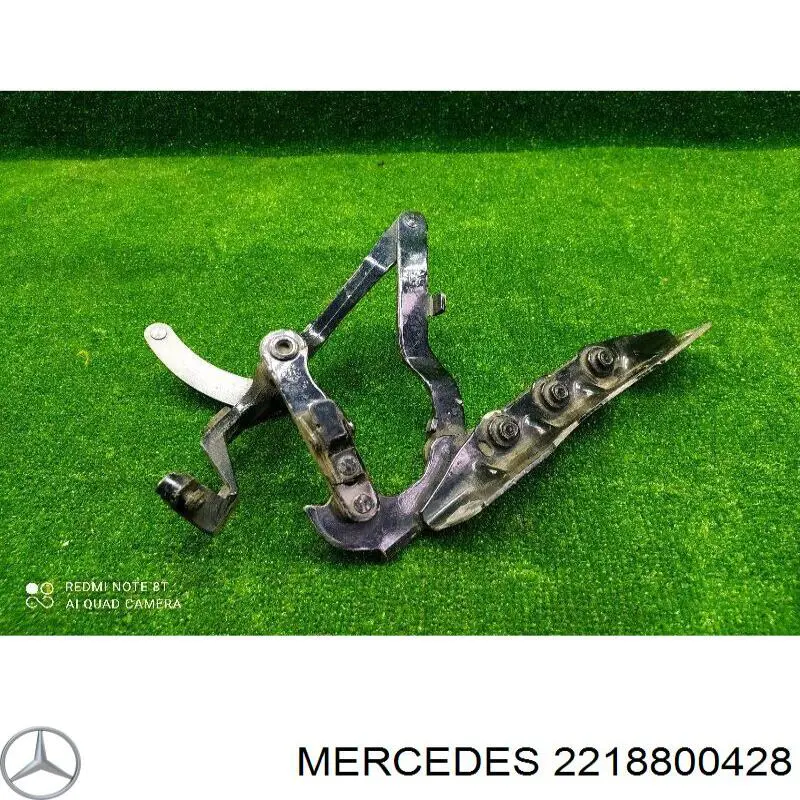 Bisagra, capó del motor derecha Mercedes S (W221)