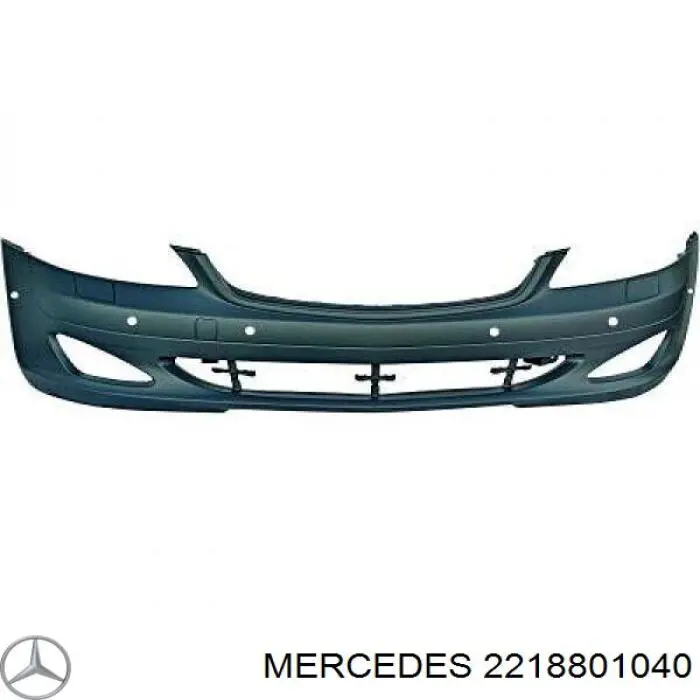 2218801040 Mercedes parachoques delantero