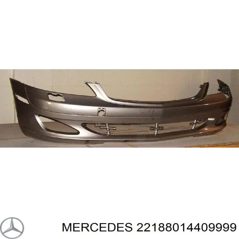 22188014409999 Mercedes paragolpes delantero