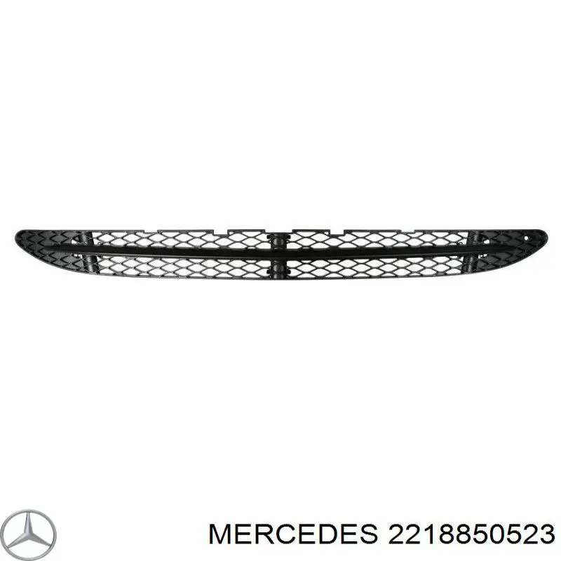 2218850523 Mercedes rejilla de ventilación, parachoques delantero