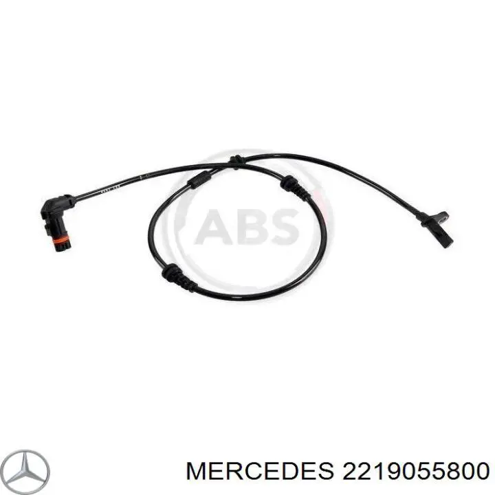 2219055800 Mercedes sensor abs delantero