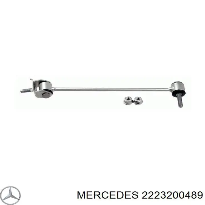2223200489 Mercedes barra estabilizadora trasera derecha