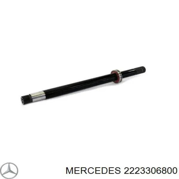 2223306800 Mercedes semieje de transmisión intermedio