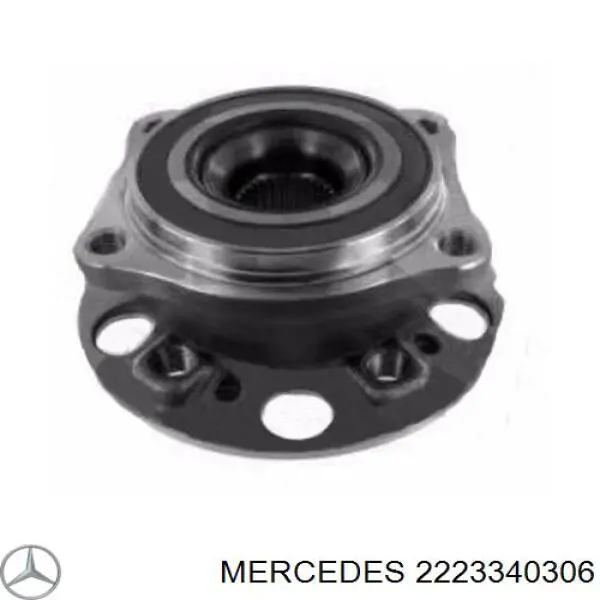 2223340306 Mercedes cubo de rueda delantero