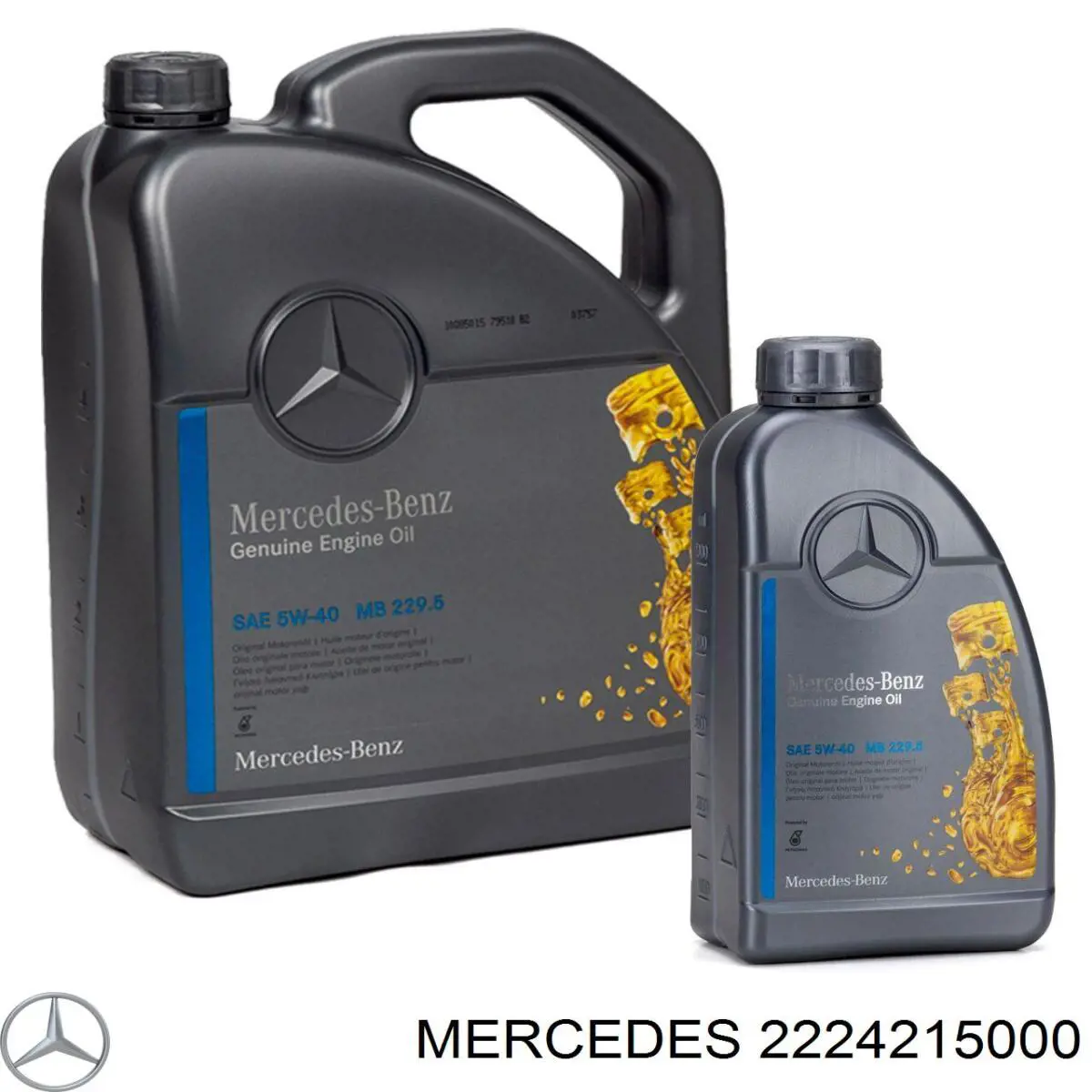 2224215000 Mercedes freno de disco delantero