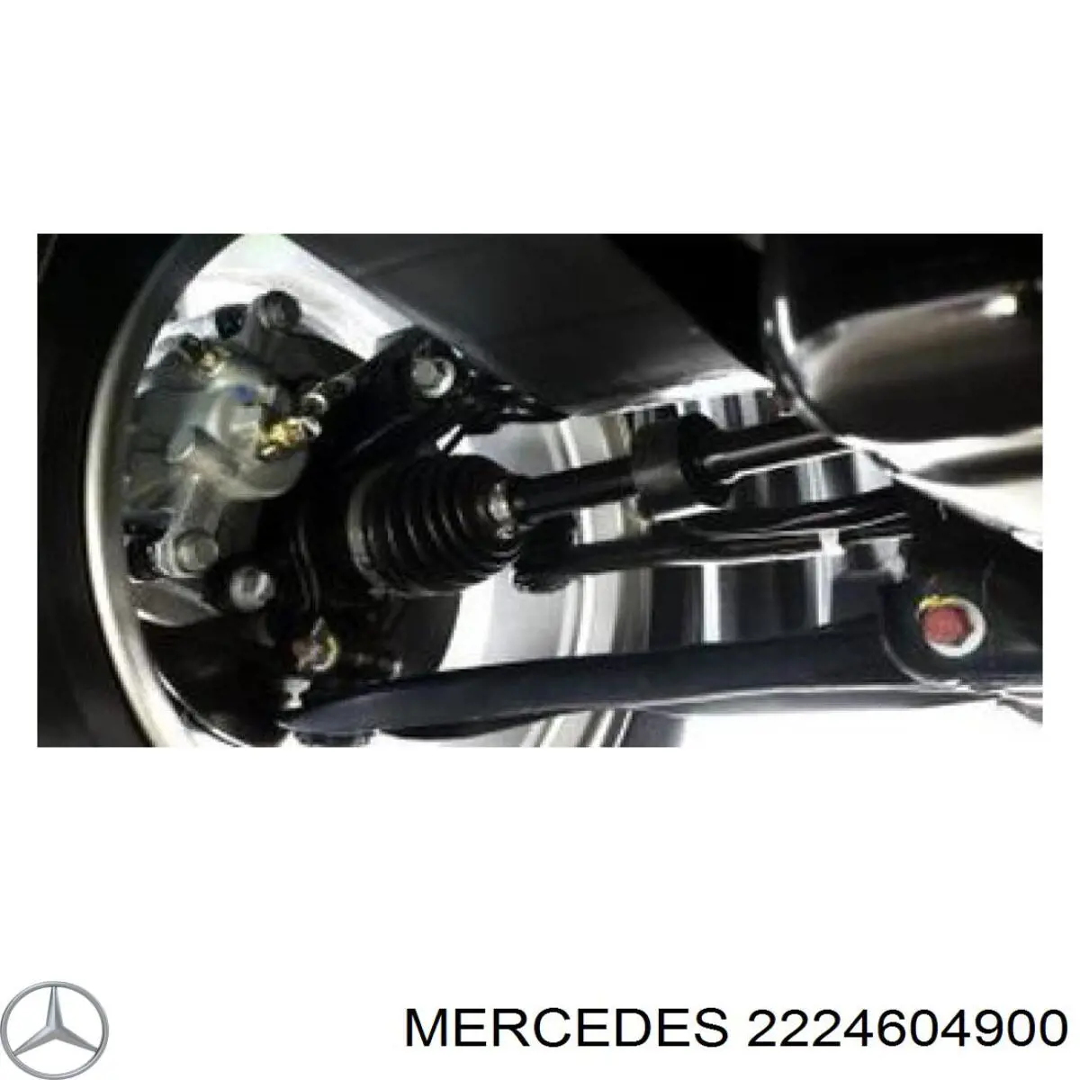 2224604900 Mercedes cremallera de dirección