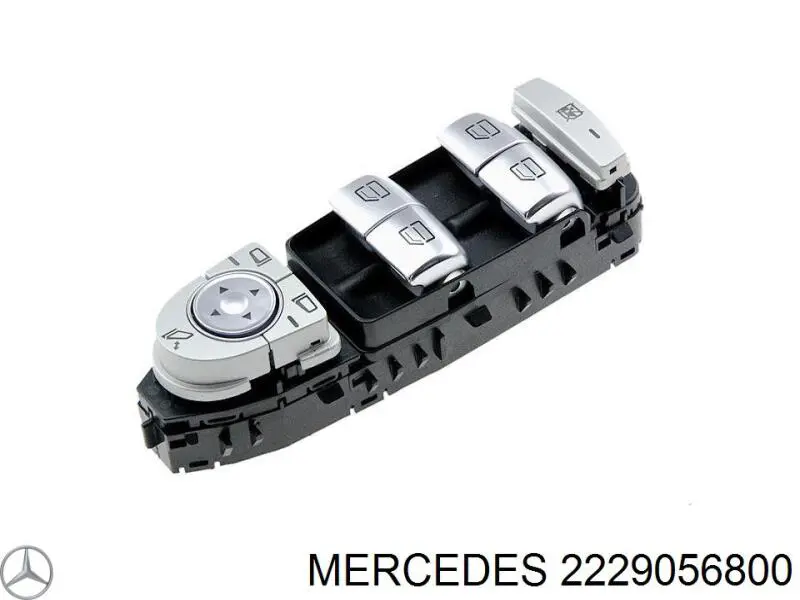 2229056800 Mercedes unidad de control elevalunas delantera izquierda