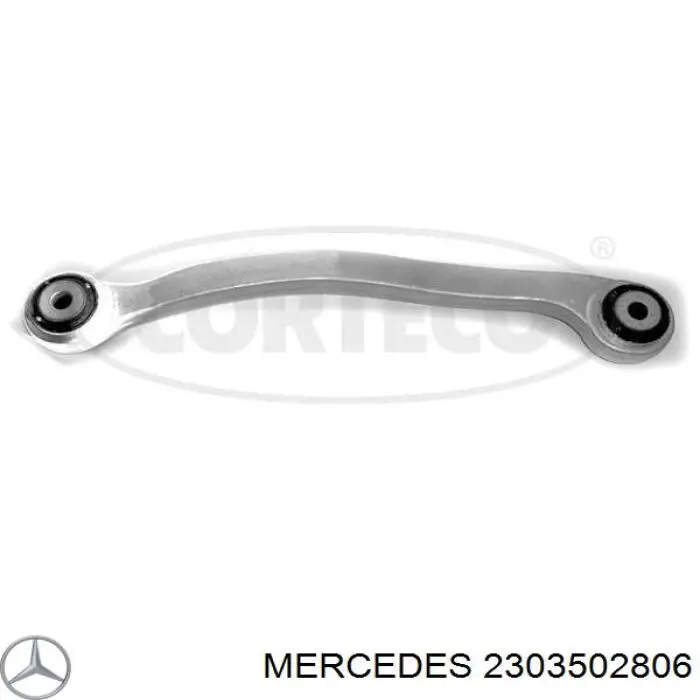 Brazo superior derecho de la suspensión trasera 2303502806 Mercedes