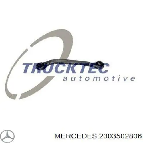 Brazo superior derecho de la suspensión trasera Mercedes 2303502806 precio, desde 30,33 EUR