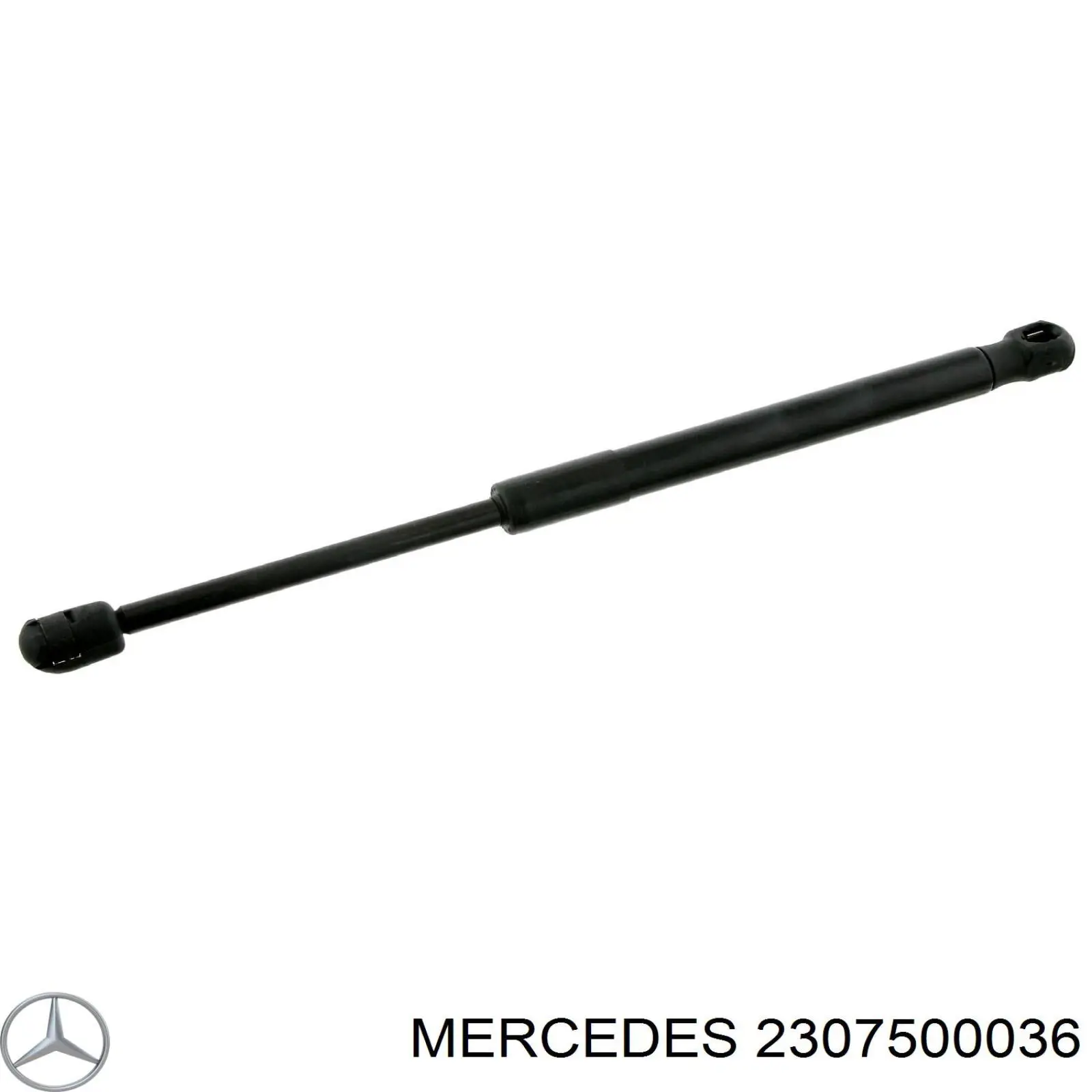 2307500036 Mercedes amortiguador de maletero