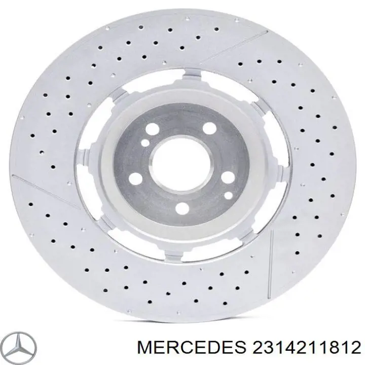 Frenos delanteros Mercedes 2314211812 precio, desde 490,32 EUR