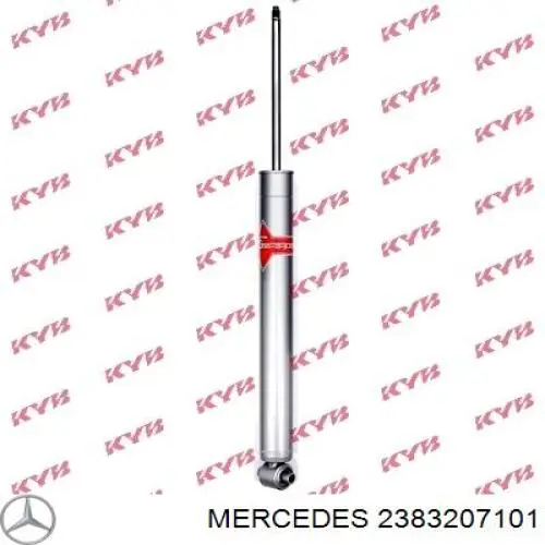 2383207101 Mercedes amortiguador trasero