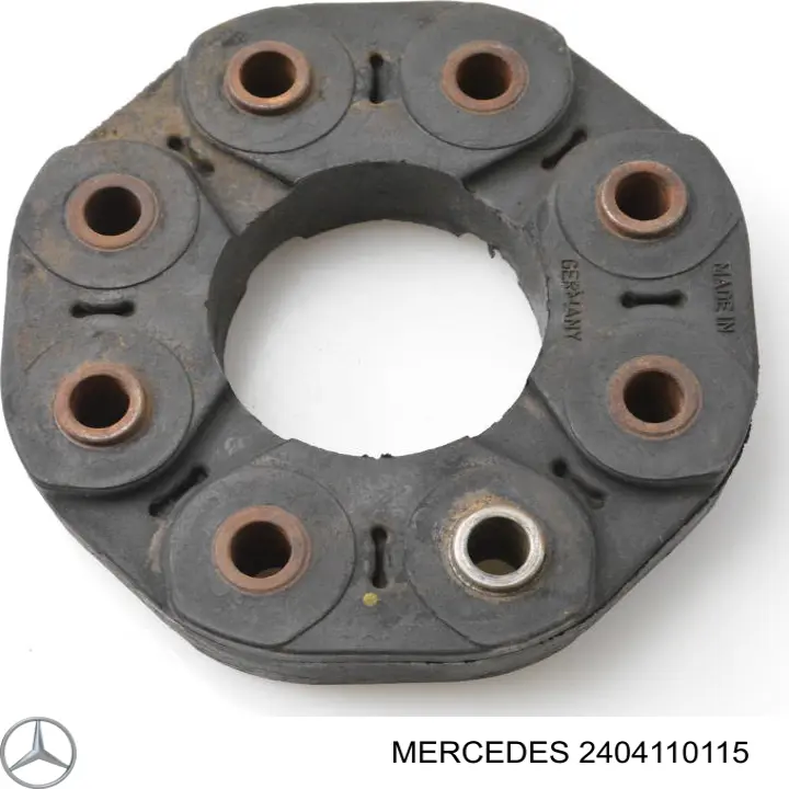 2404110115 Mercedes Acoplamiento elástico del cardán delantero/trasero