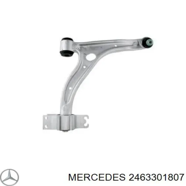 2463301807 Mercedes barra oscilante, suspensión de ruedas delantera, inferior derecha