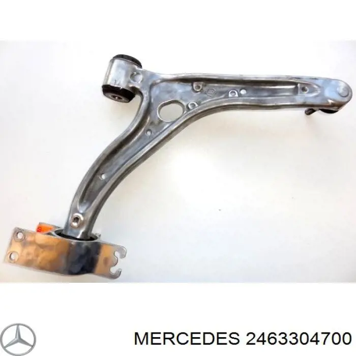 Brazo inferior izquierdo de la suspensión delantera Mercedes 2463304700