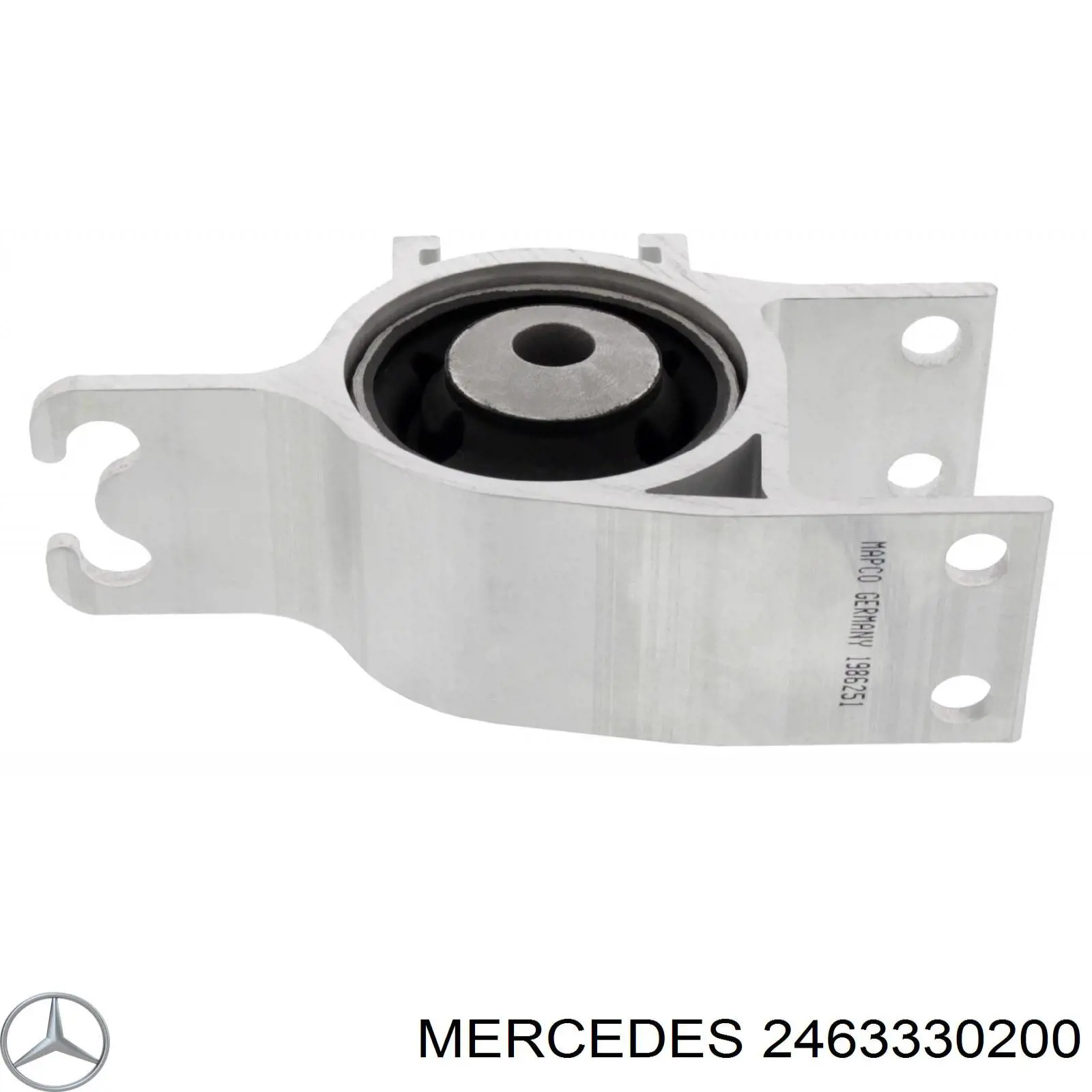 2463330200 Mercedes silentblock de suspensión delantero inferior