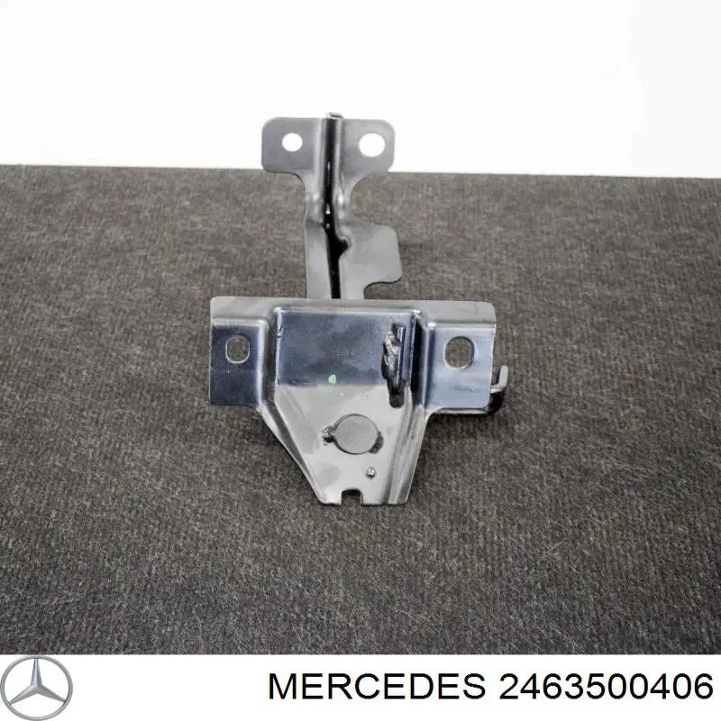 2463500406 Mercedes mangueta trasera izquierda (suspension)