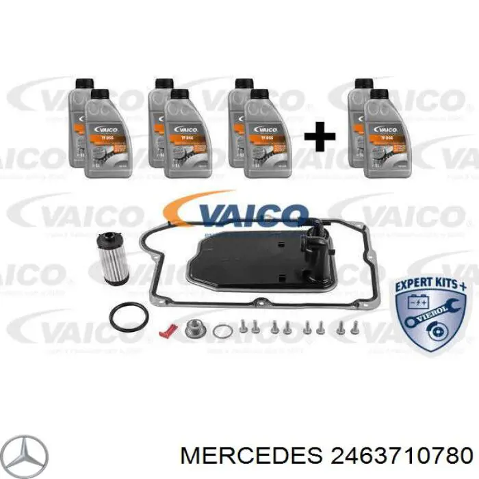 2463710780 Mercedes junta, cárter de aceite, caja de cambios