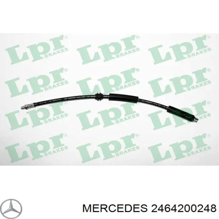 2464200248 Mercedes latiguillo de freno delantero