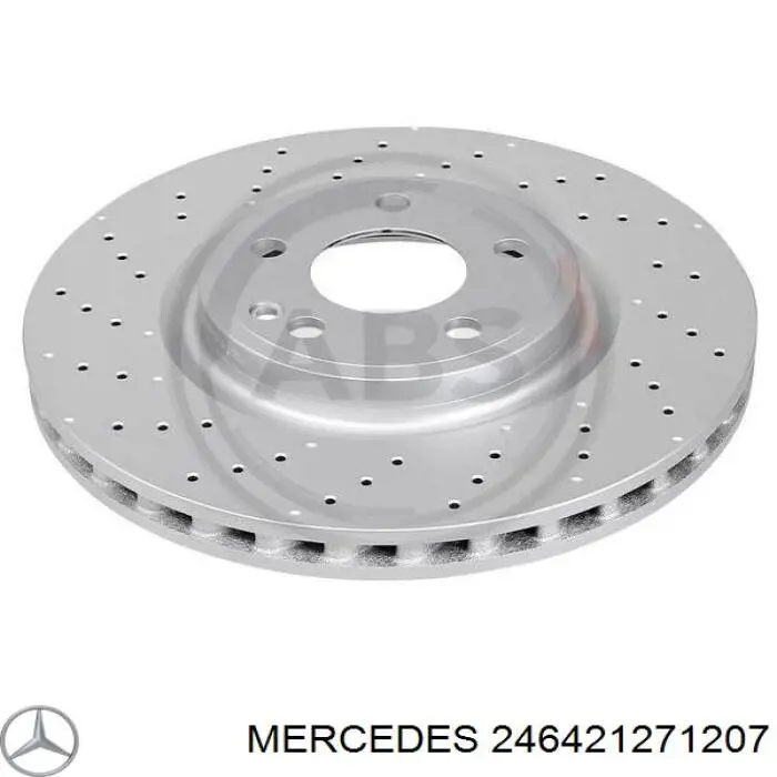 Frenos delanteros Mercedes 246421271207 precio, desde 56,65 EUR