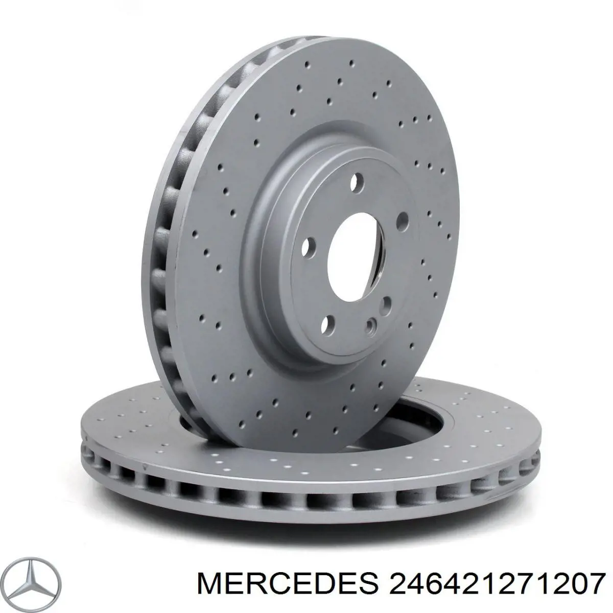 Comprar 246421271207 Mercedes Freno de disco delantero