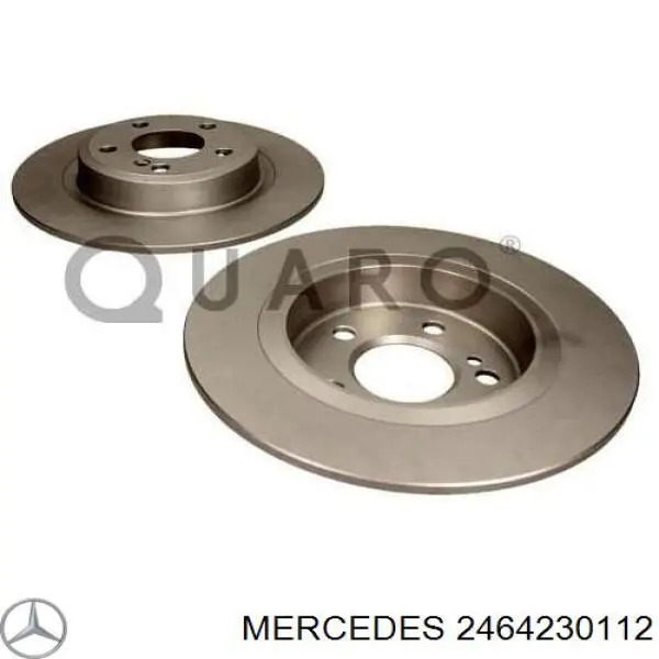 Frenos traseros Mercedes 2464230112