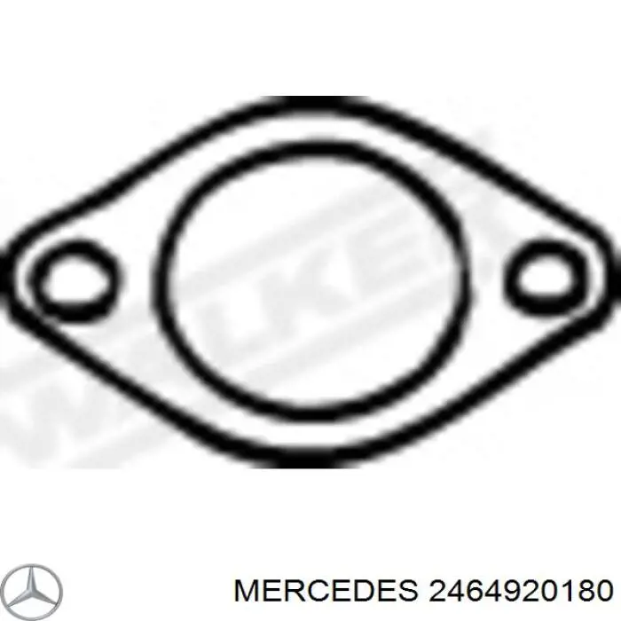 2464920180 Mercedes junta de tubo de escape silenciador