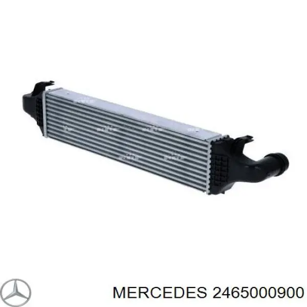 2465000900 Mercedes radiador de aire de admisión