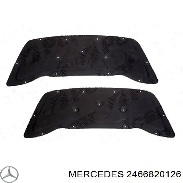 2466820126 Mercedes aislamiento para campana