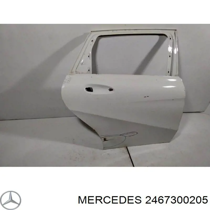 2467300205 Mercedes puerta trasera derecha