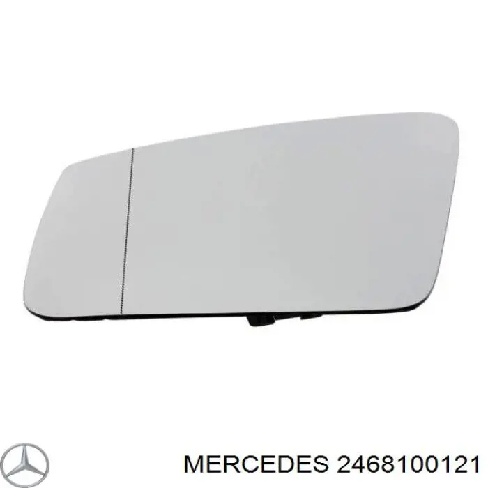 2468100121 Mercedes espejo retrovisor izquierdo