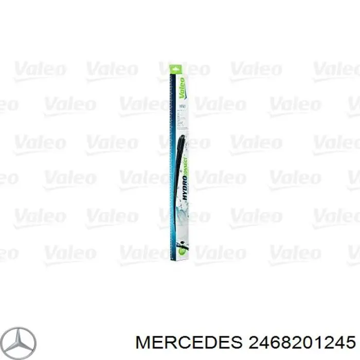 Comprar 2468201245 Mercedes Juego de escobillas de luna delantera, 2 piezas