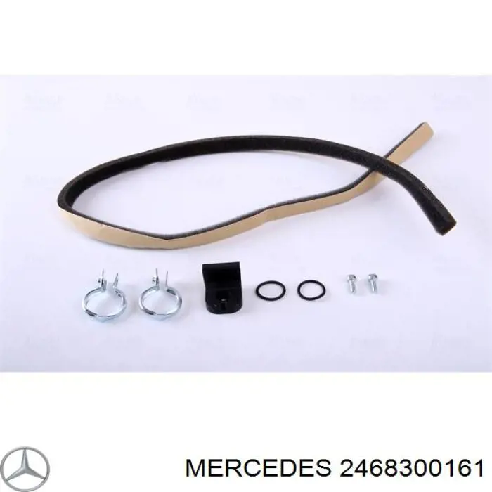2468300161 Mercedes radiador de calefacción