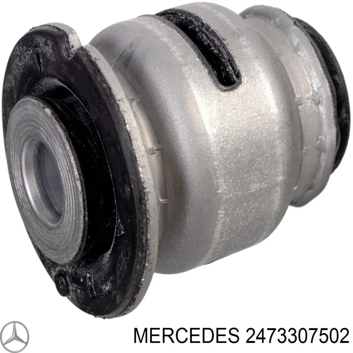 2473307502 Mercedes barra oscilante, suspensión de ruedas delantera, inferior izquierda